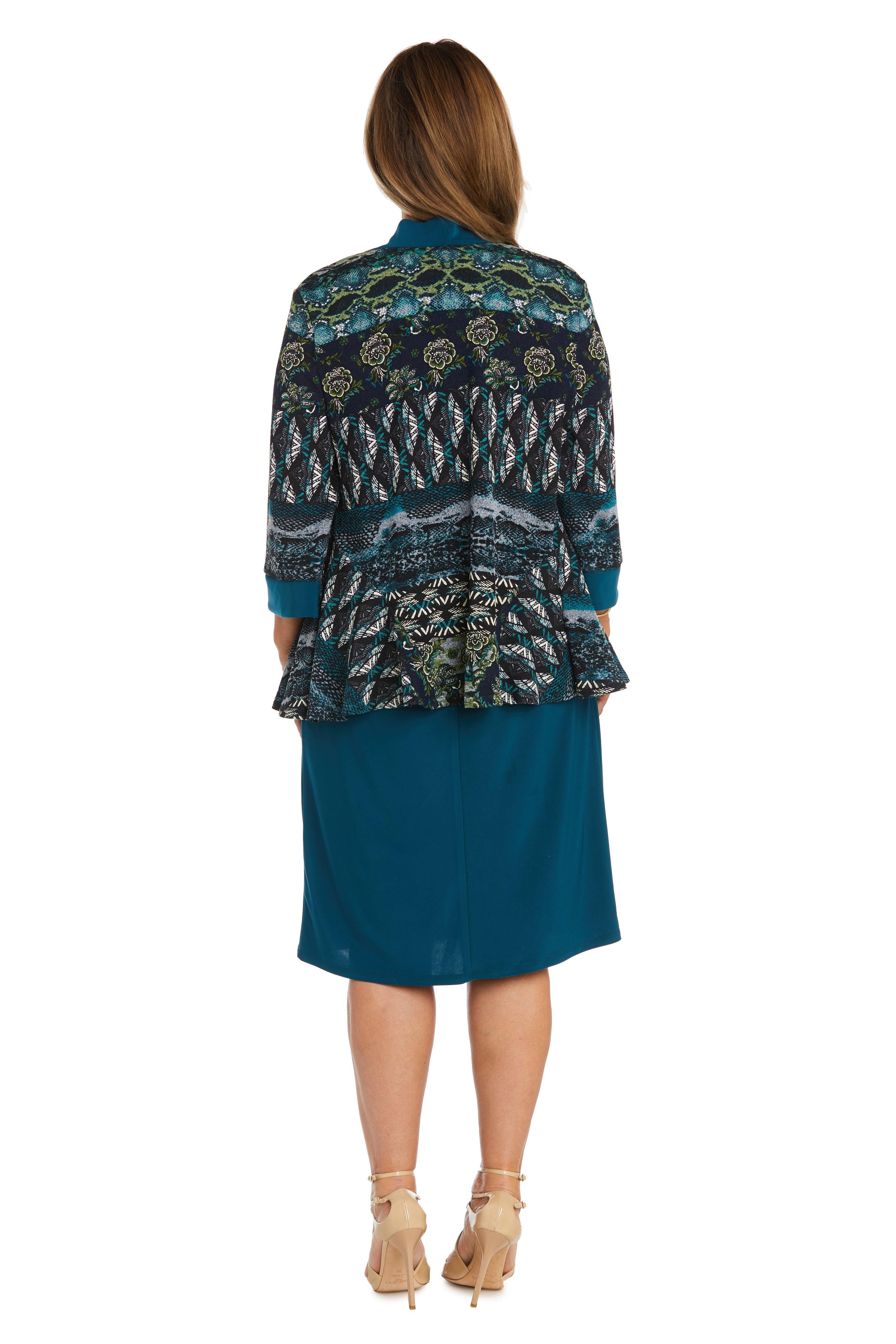 R&M Richards 9729 Two Piece Short Jacket Dress