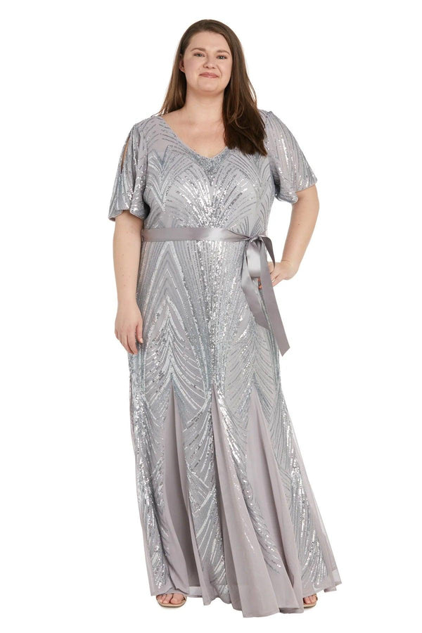 Plus Size Formal Dress R&M Richards 9989W