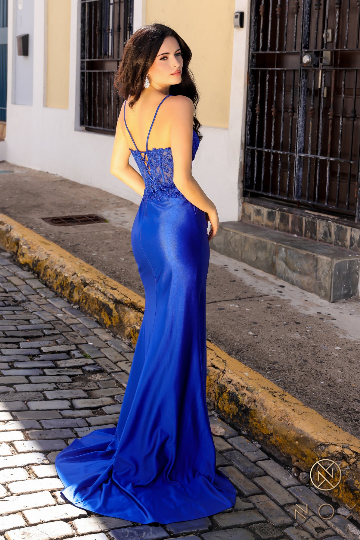 Nox Anabel G1367 Long Prom Fitted Formal Evening Dress