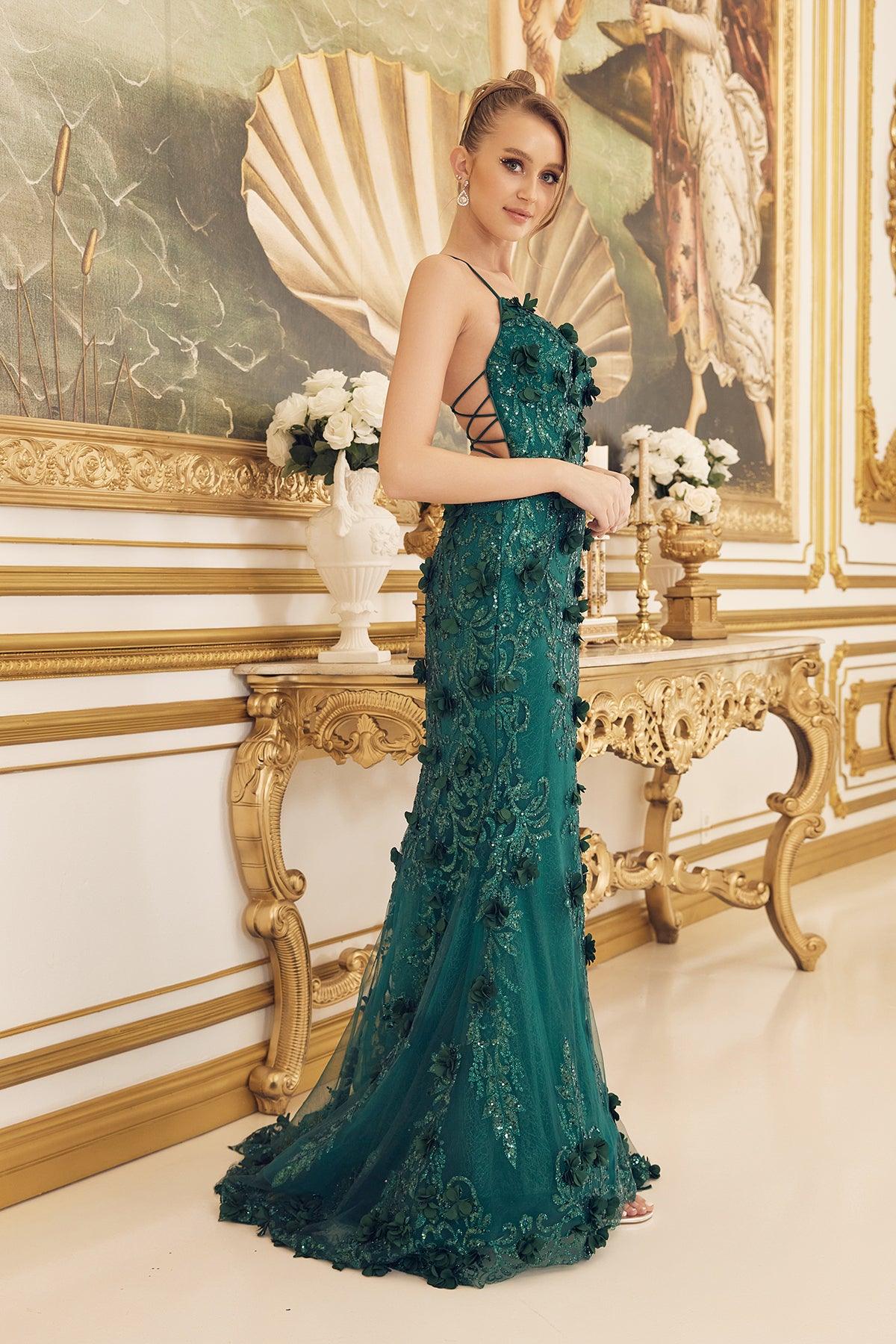 Nox Anabel C1098 Prom Spaghetti Strap Long Gown
