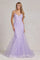 Nox Anabel C1117 Long Spaghetti Strap Prom Trumpet Gown