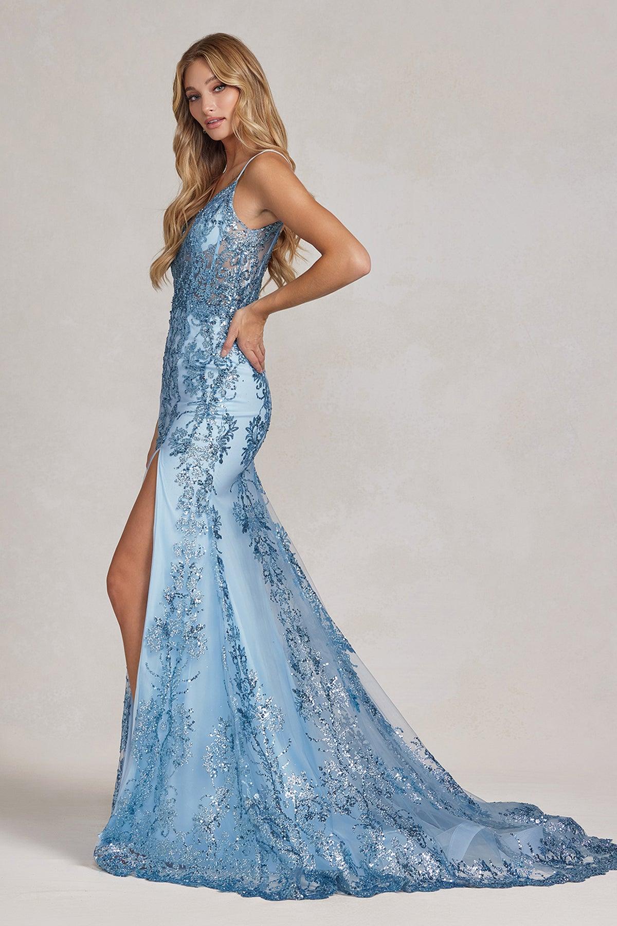 Nox Anabel C1197 Prom Long Beaded Sexy Dress