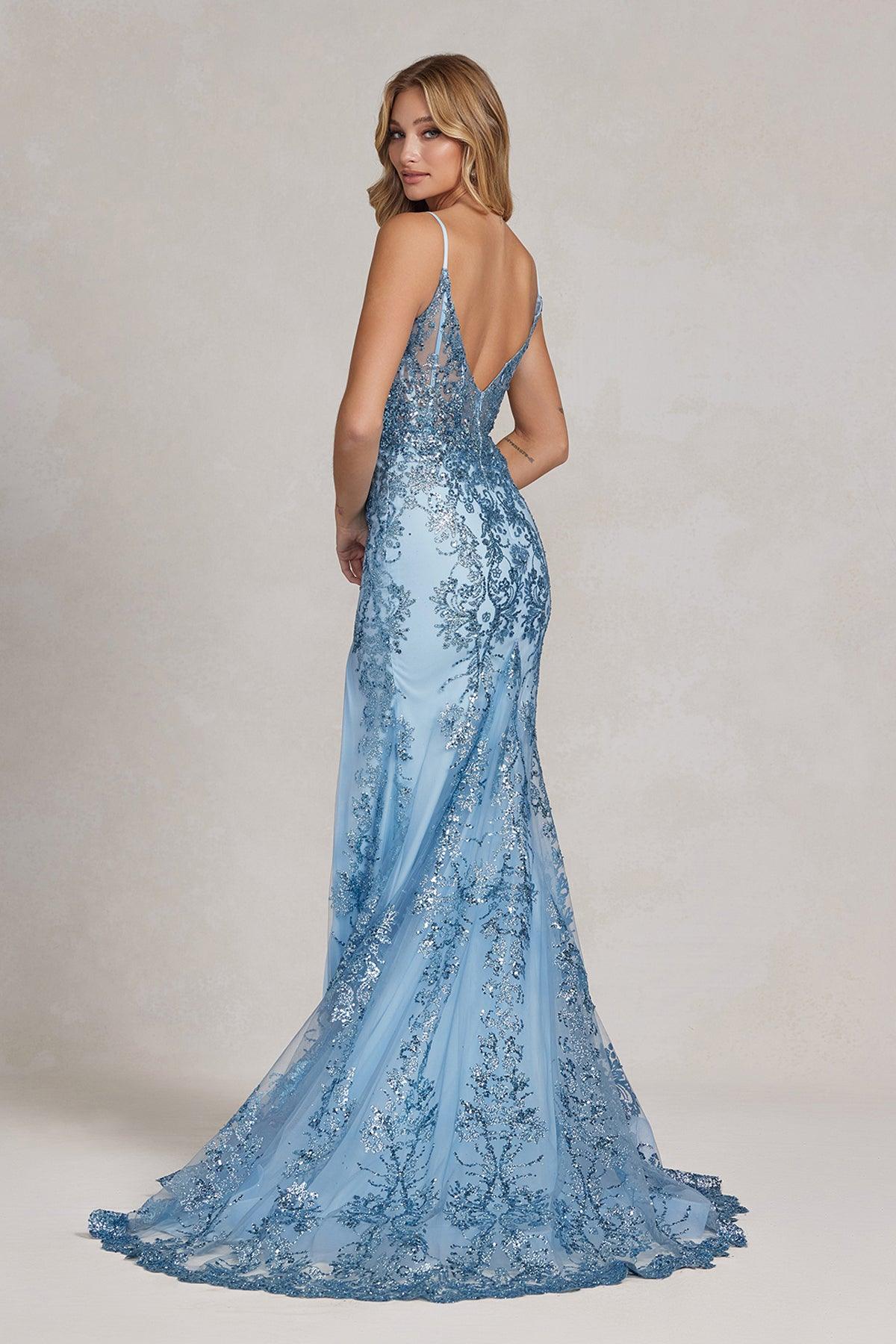 Nox Anabel C1197 Prom Long Beaded Sexy Dress