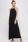 Formal Dresses Long Halter Neck Dress Black 