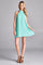 Cocktail Dresses Short Halter Mini Dress Mint