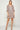 Cocktail Dresses Short 3/4 Sleeve V Neck Mini Dress Rose
