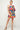 Cocktail Dresses Printed One Shoulder Short Dress Fuchsia/Royal