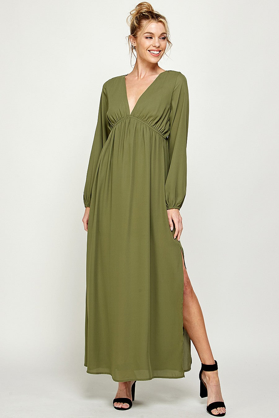 Maxi Dress With Slit