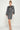 Cocktail Dresses Short Fitted Long Sleeve Shiny Dress Black