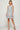 Cocktail Dresses Short Printed Spaghetti Strap Mini Dress White/Multi