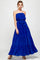 Formal Dresses Long Strapless Maxi Dress Neon Royal