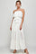 Formal Dresses Long Strapless Maxi Dress Off White