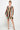 Cocktail Dresses Long Sleeve Square Neck Stripe Short Dress Green/Mustard