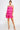 Cocktail Dresses Short Spaghetti Strap Tiered Mini Dress Fuchsia
