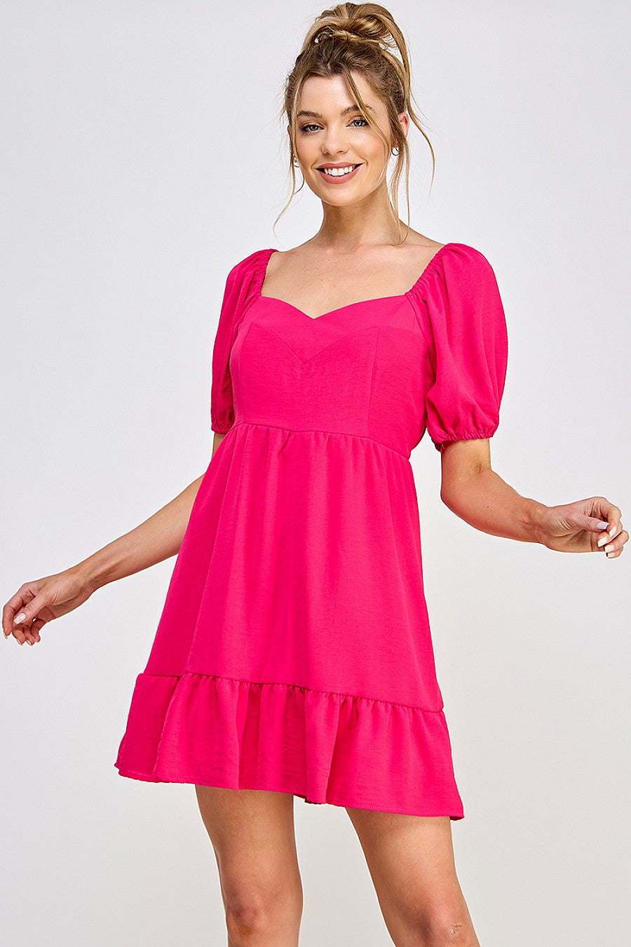 Short Sleeve Mini Dress