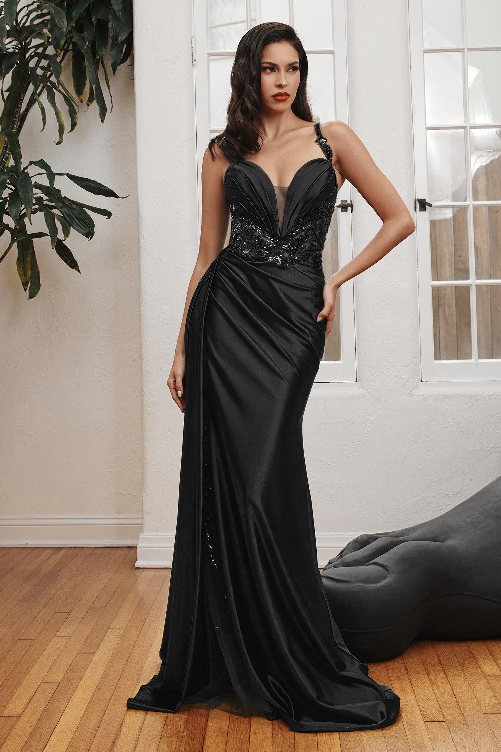 Prom Dresses Sleeveless Prom Dress Black