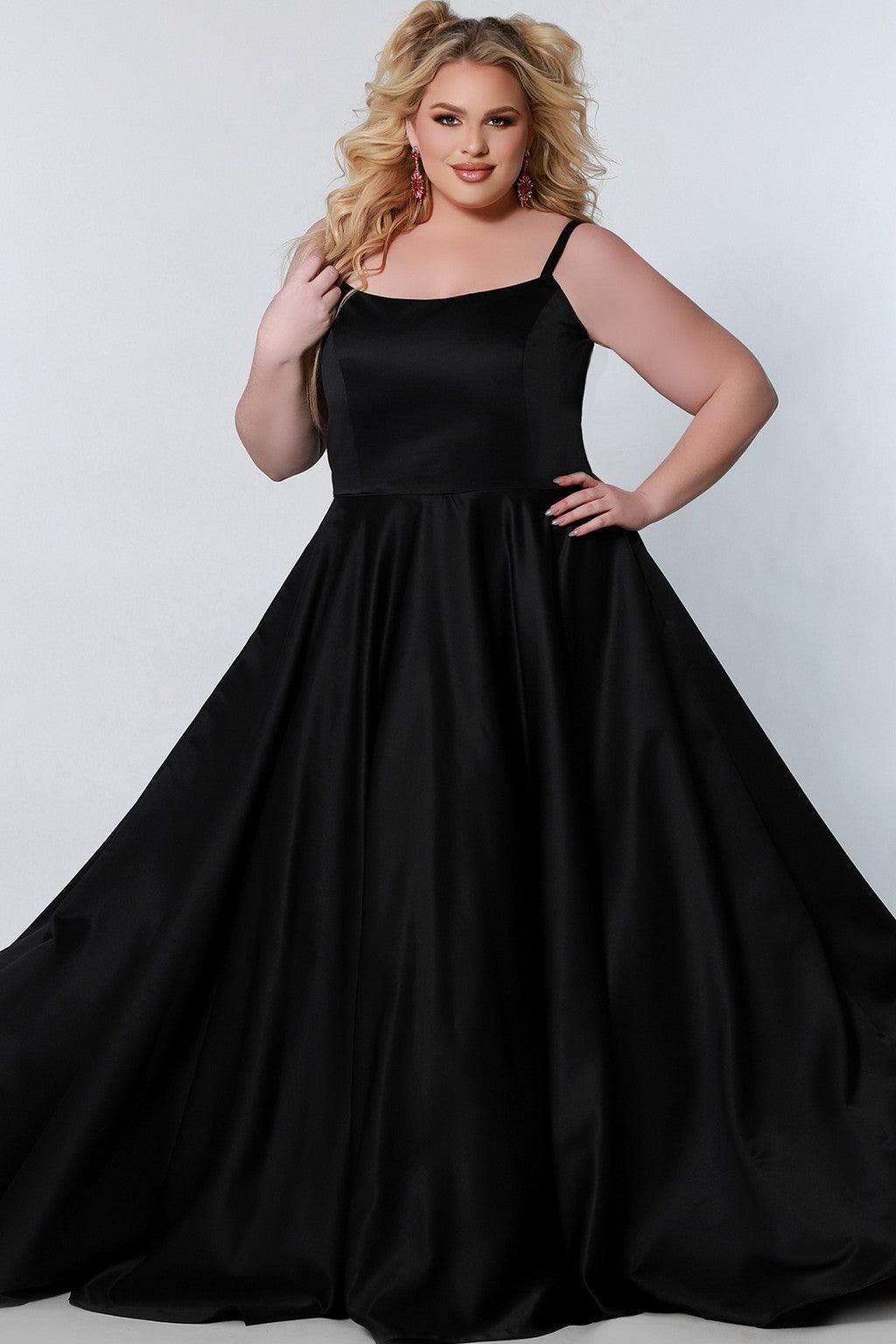 Plus Size Dresses Plus Size Long Formal Dress Black