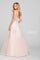 Prom Dresses Formal Long Prom Applique Dress Pink/Multi