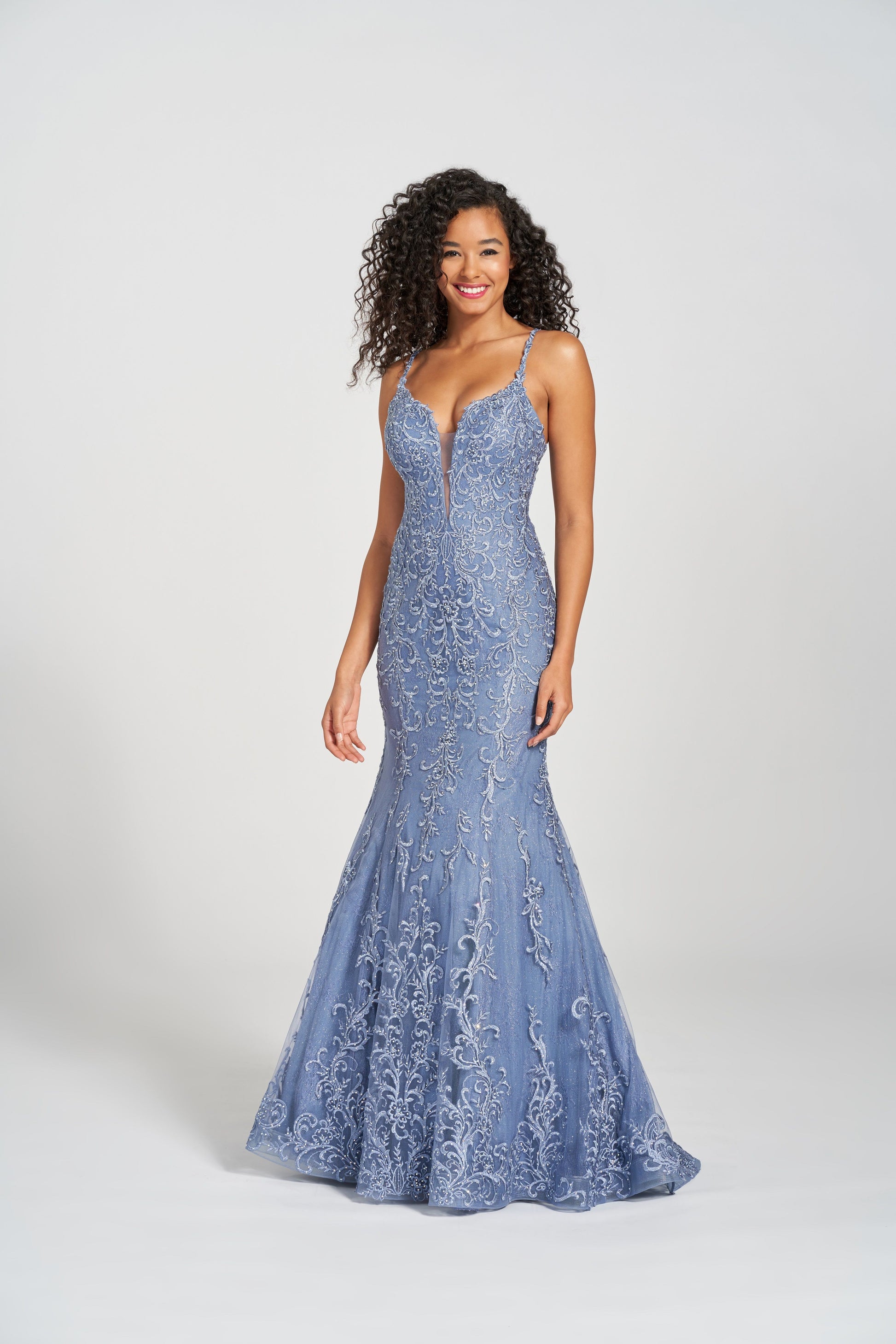 Colette CL12220 Beaded Formal Prom Glitter Long Dress
