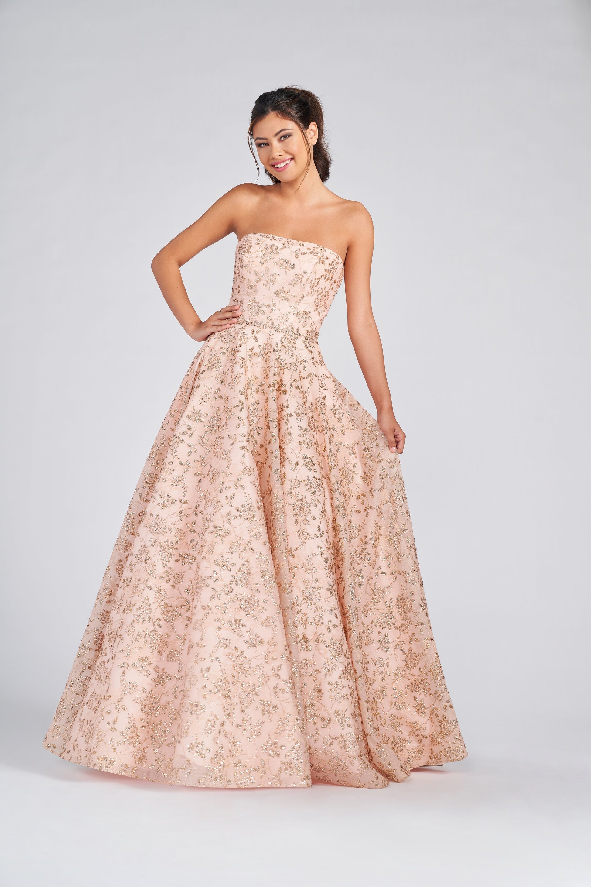 Colette CL12255 Side Pockets Long Prom Formal Dress