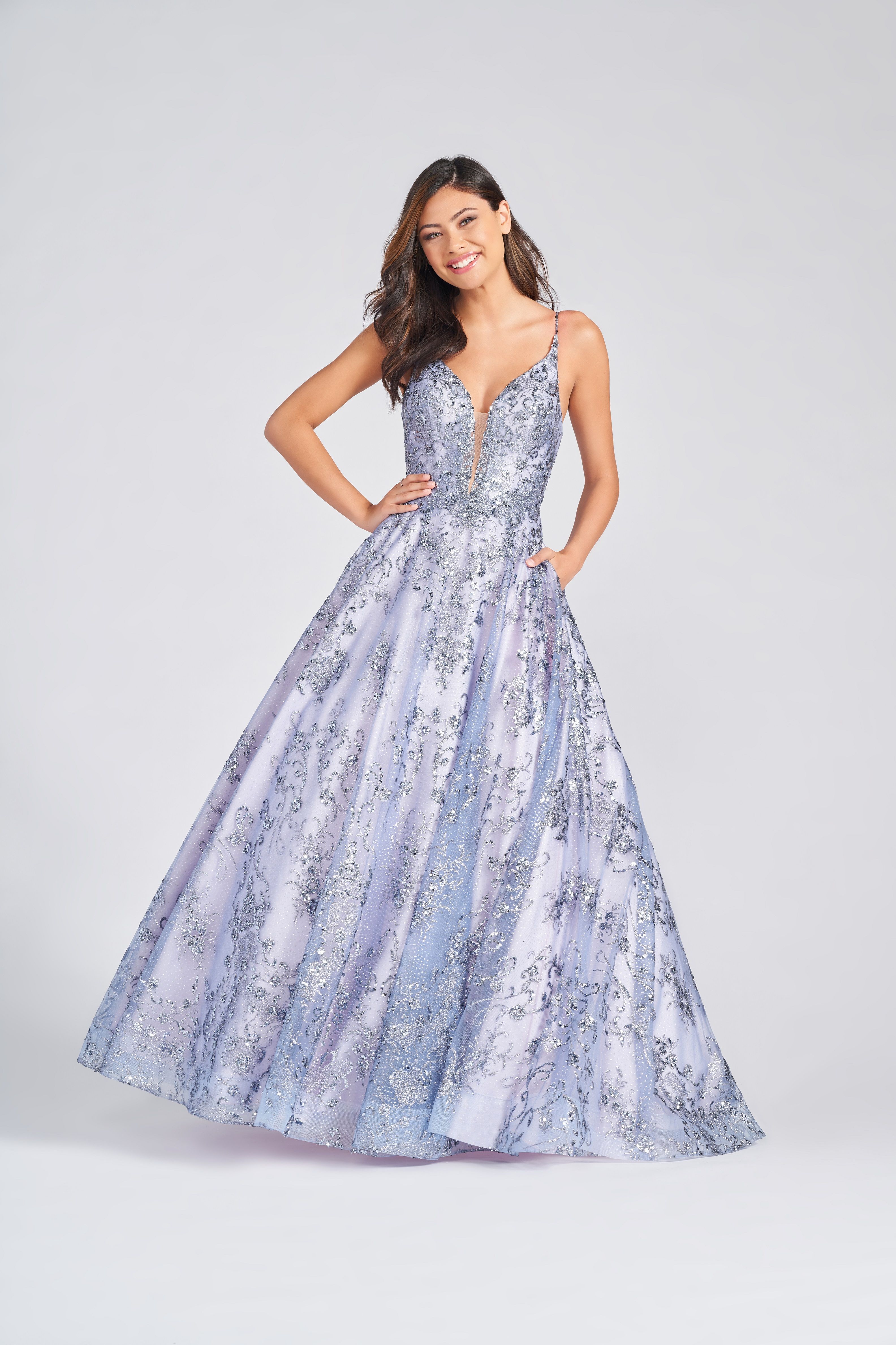 Prom Dresses Long Prom Formal Ball Gown Dusty Lilac