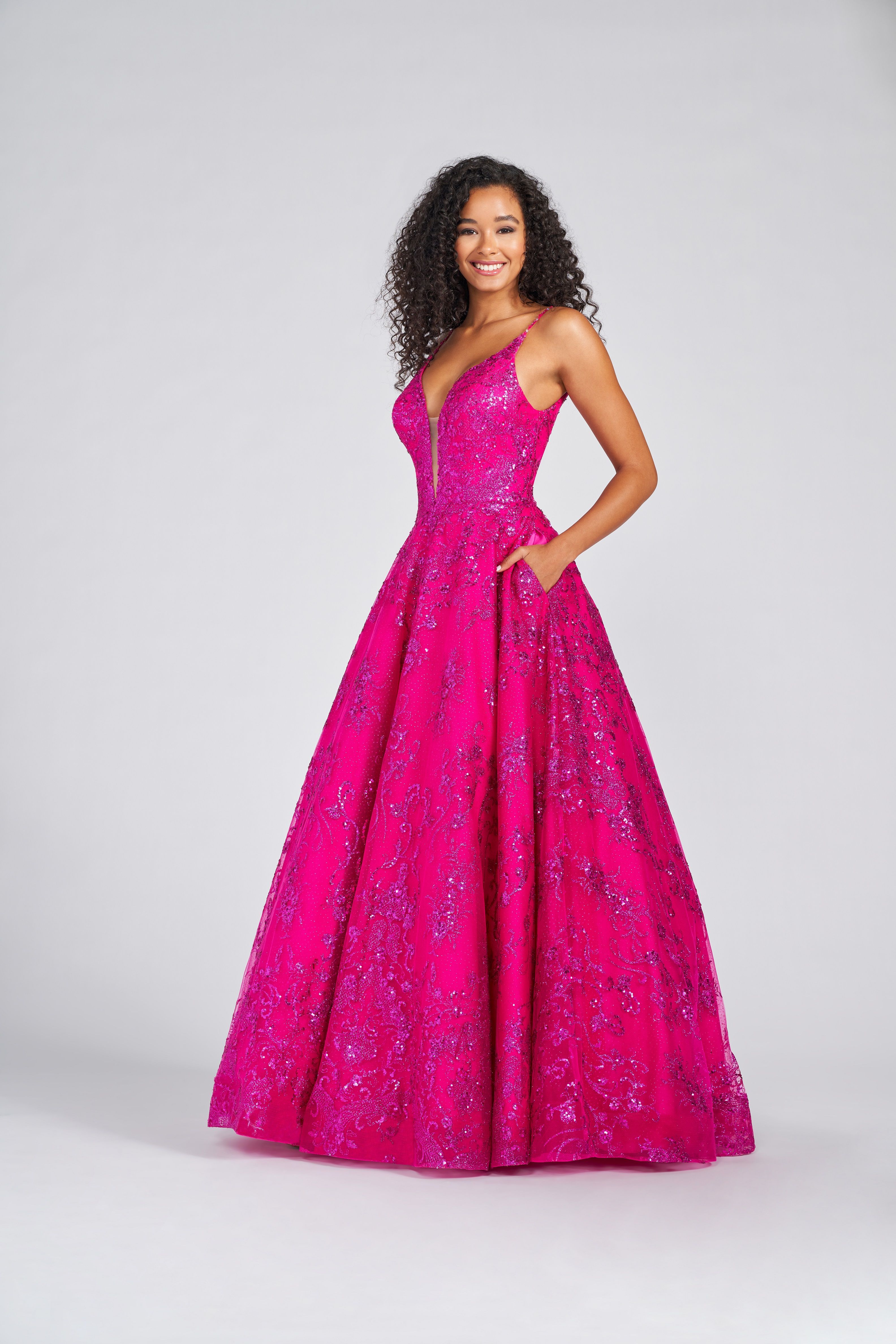Prom Dresses Long Prom Formal Ball Gown Magenta
