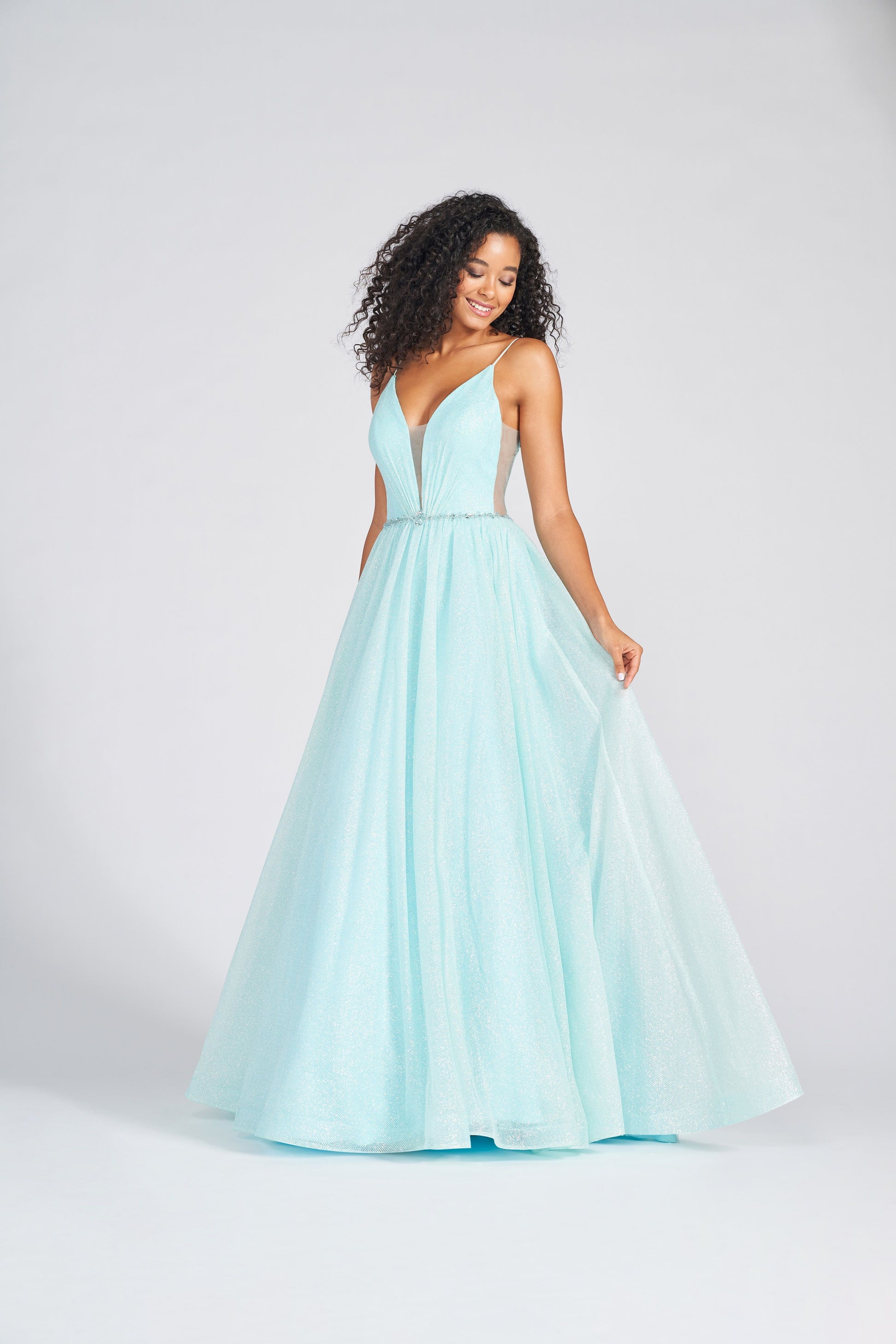 Colette CL12265 Formal Long Prom Pockets Ball Gown
