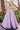 Prom Dresses Beaded Long Formal Rosette Prom Ball Gown Lilac
