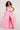 Prom Dresses Glitter Flounce Formal Prom Long Ball Gown Pink 