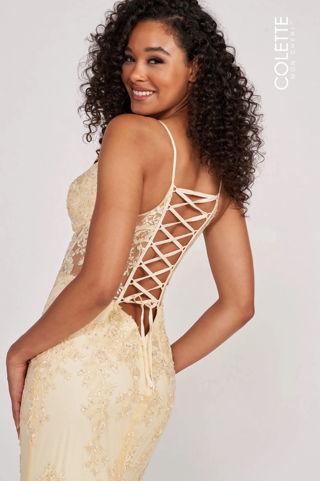 Colette CL2007 Long Fitted Prom Beaded Formal Dress