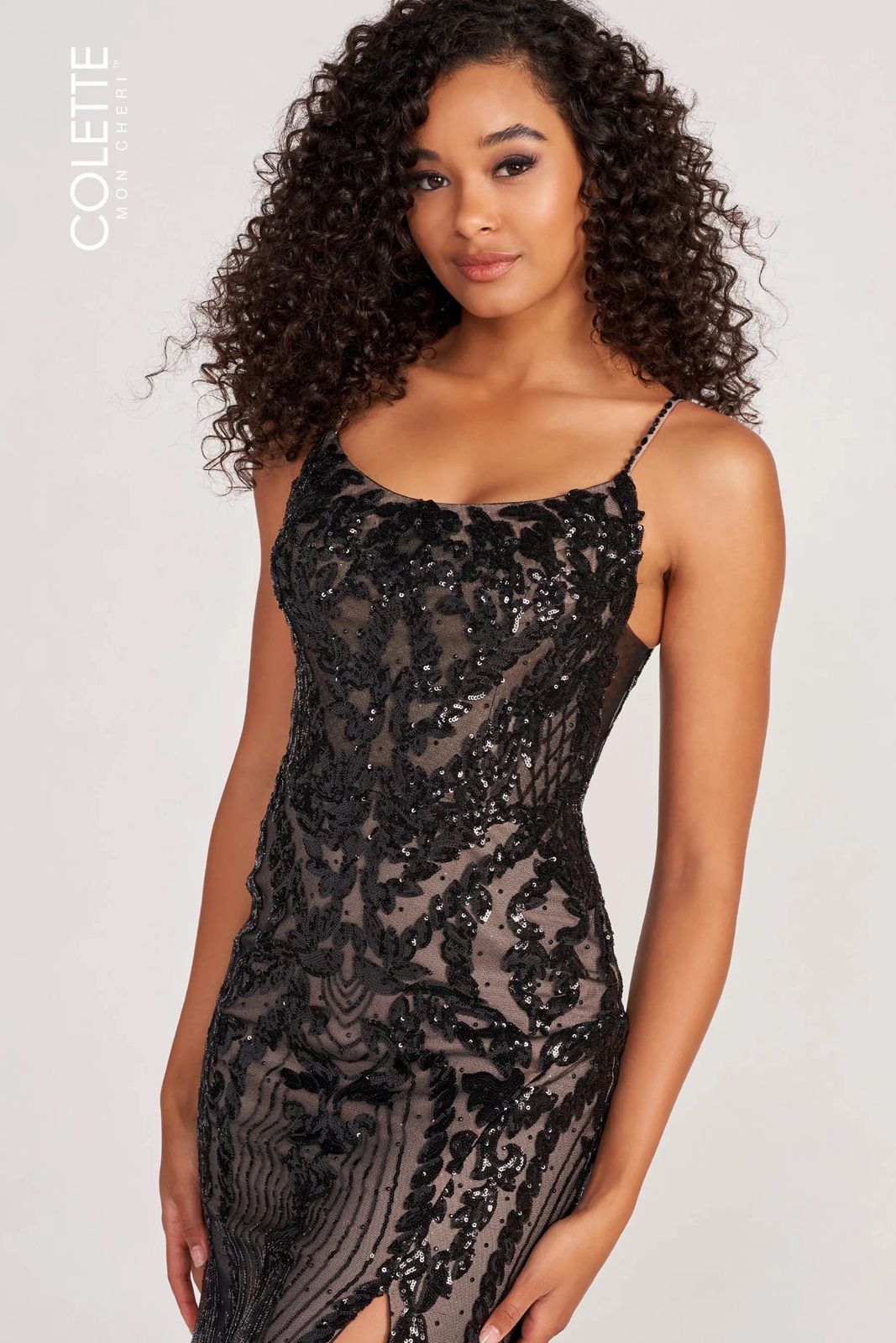 Colette CL2035 Prom Sequin Formal Long Dress
