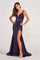 Prom Dresses Beaded Prom Formal Sequin Long Dress Plum