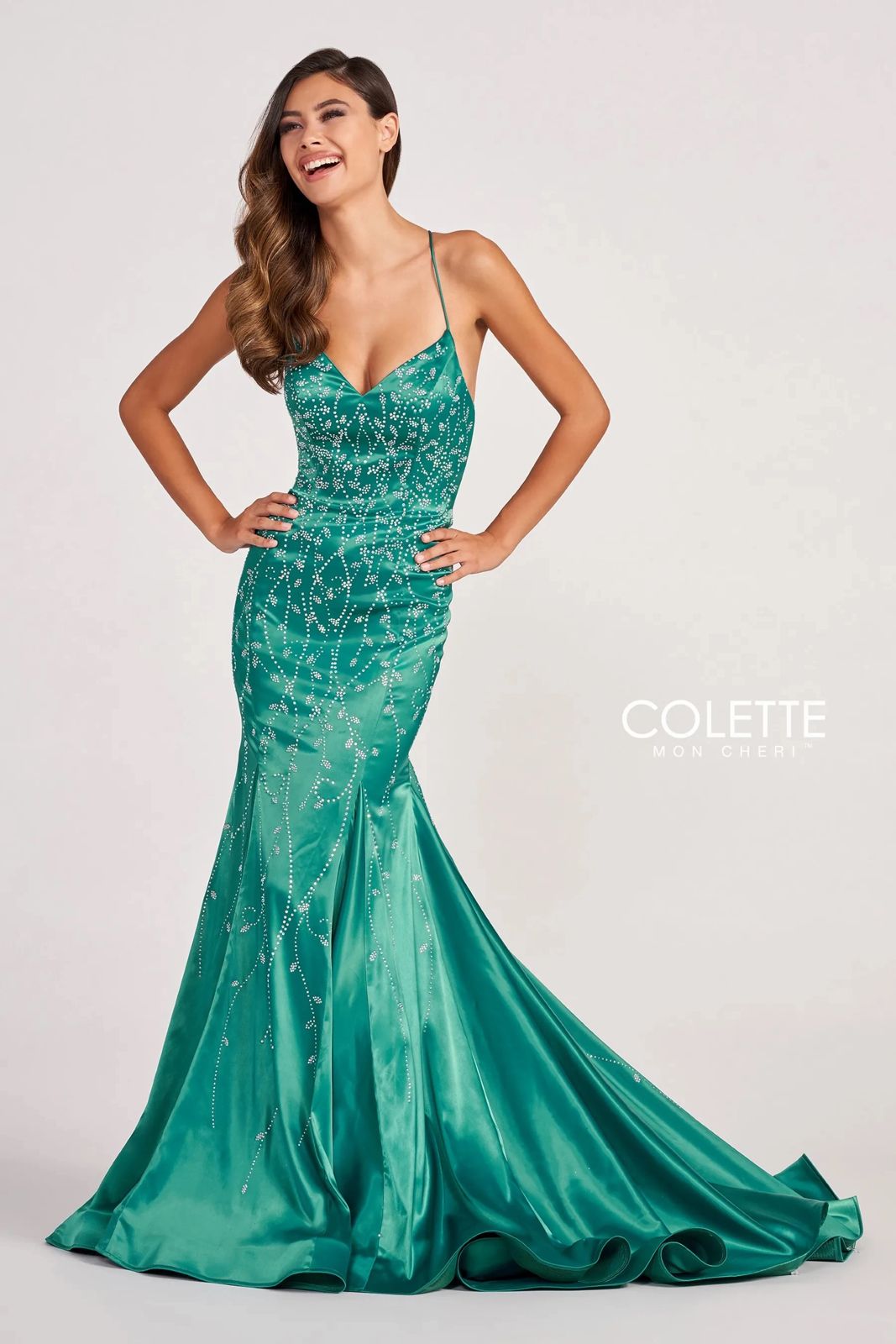 Prom Cut Out Black Colette CL2043 Prom Cut Out Formal Mermaid Long Dress for $609.99 ...