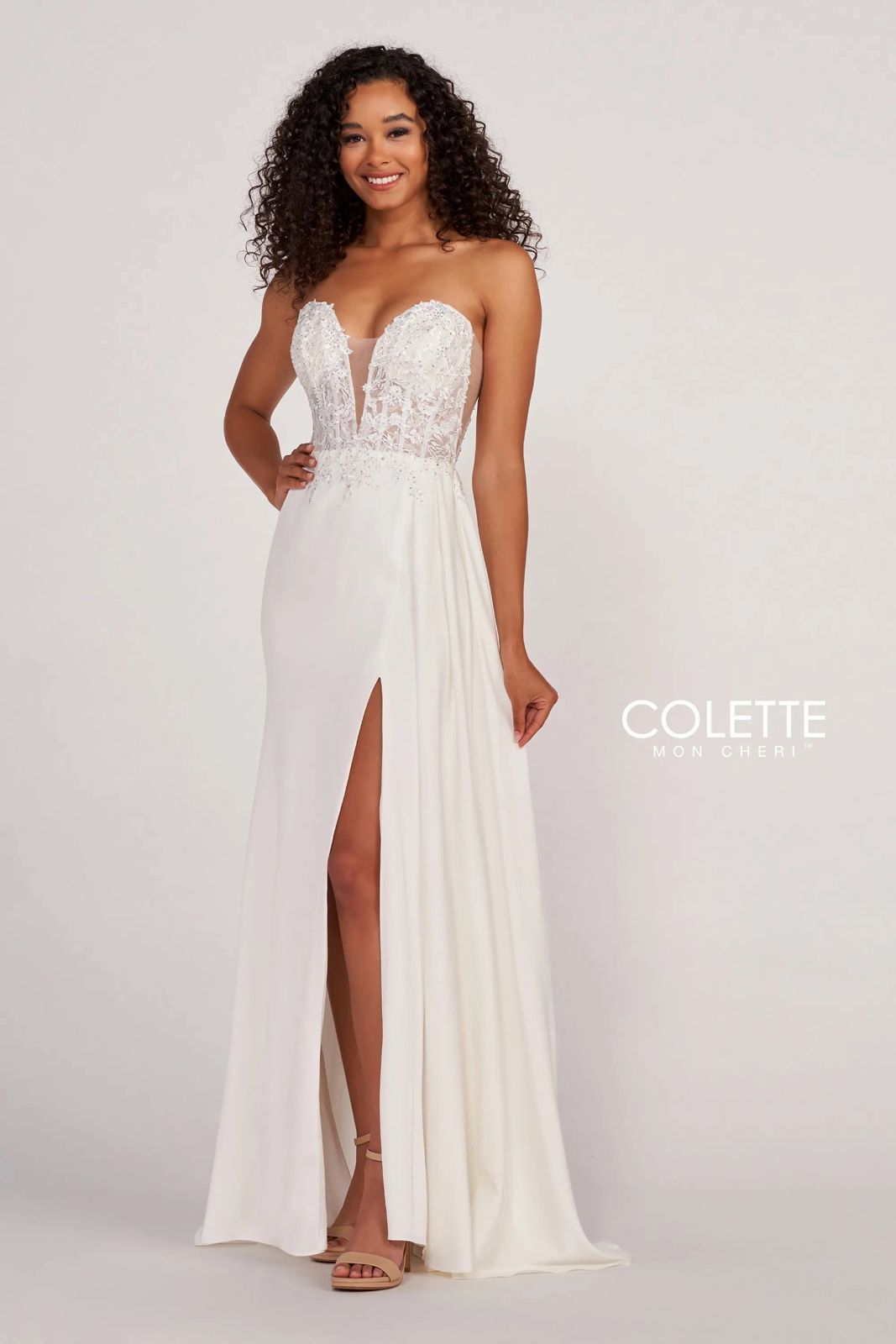 Colette CL2053 Prom Long Beaded Formal Dress