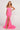 Prom Dresses Fitted Long Formal Sequin Prom Dress Hot Pink
