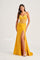 Prom Dresses Long Formal Fitted Prom Dress Gold