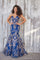 Prom Dresses Long Formal Fitted Prom Mermaid Dress Navy Blue/Gold