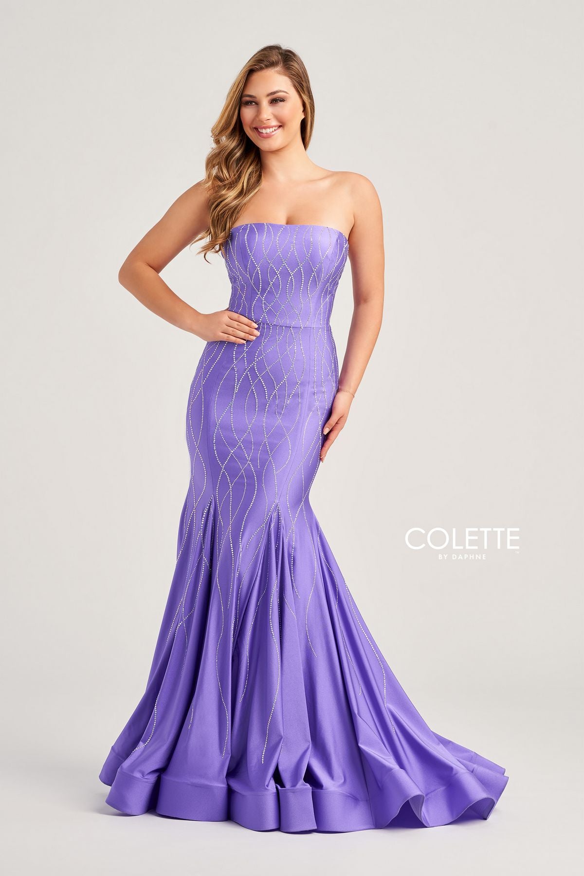 Colette CL5106 Fitted Prom Long Formal Mermaid Dress