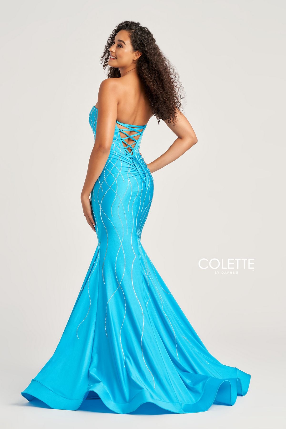 Colette CL5106 Fitted Prom Long Formal Mermaid Dress