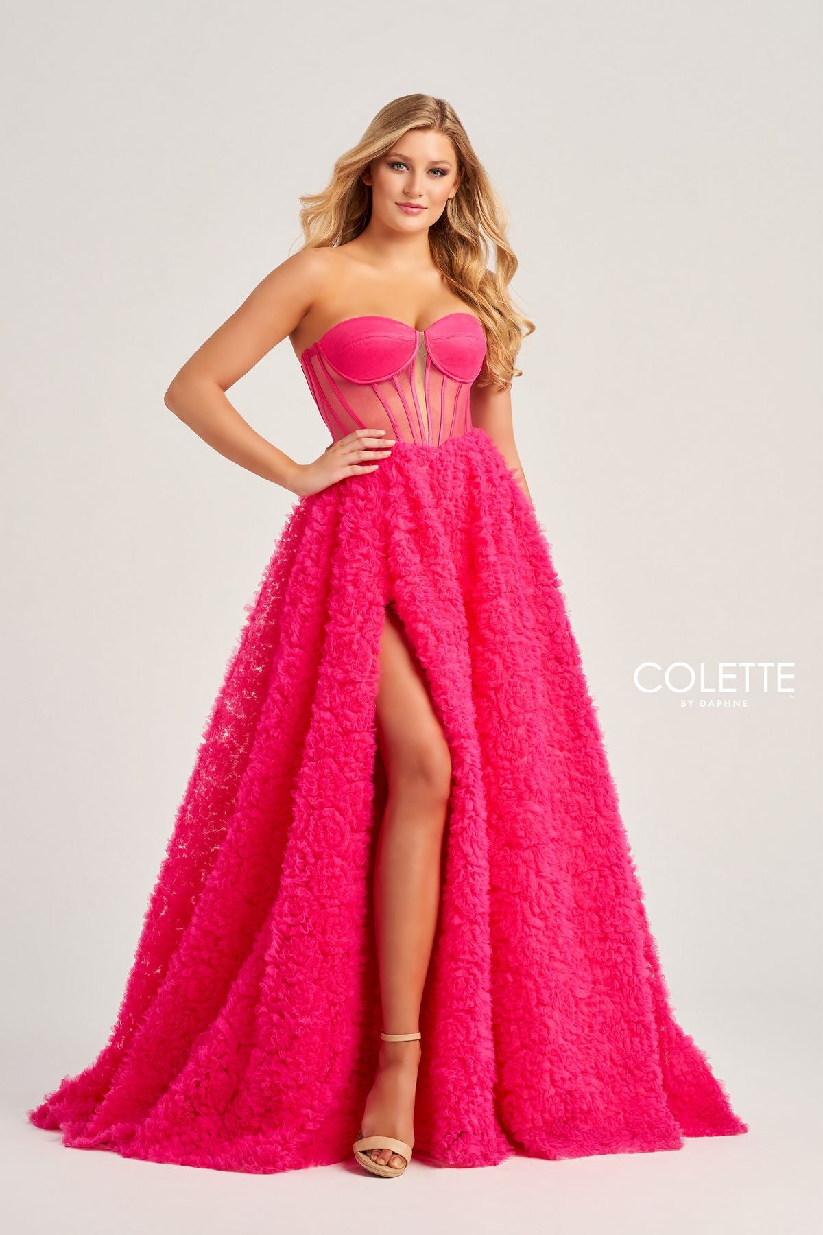 Prom Dresses Prom Long Fingerless Gloves Formal Ball Gown Pink