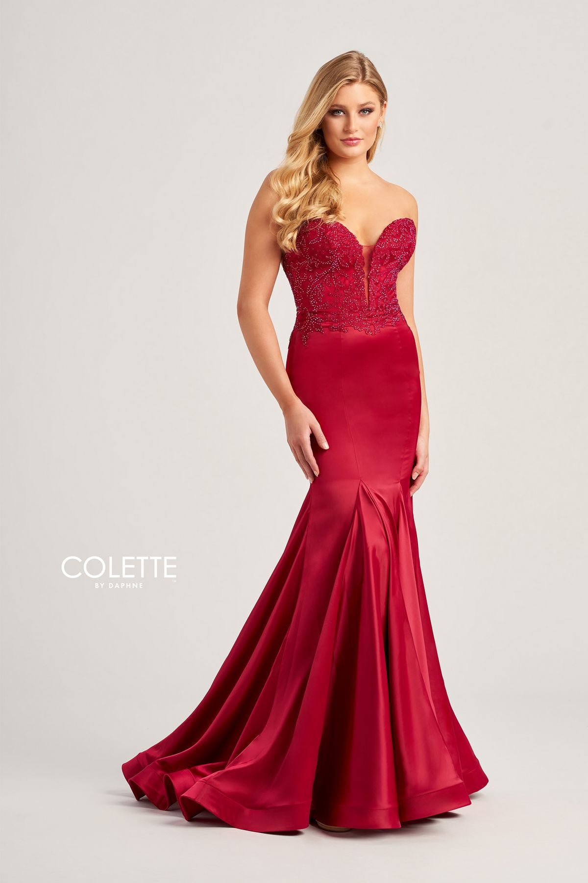 Colette CL5116 Mermaid Prom Long Stones Formal Dress