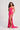 Prom Dresses Fitted Prom Long Stones Formal Dress Pink