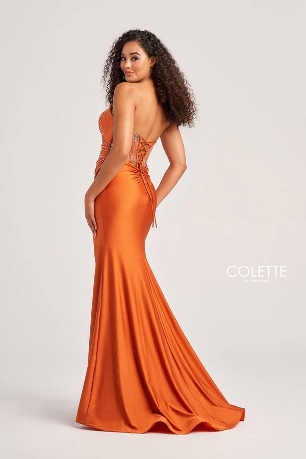 Prom Dresses Fitted Long Formal Stones Prom Dress  Sienna