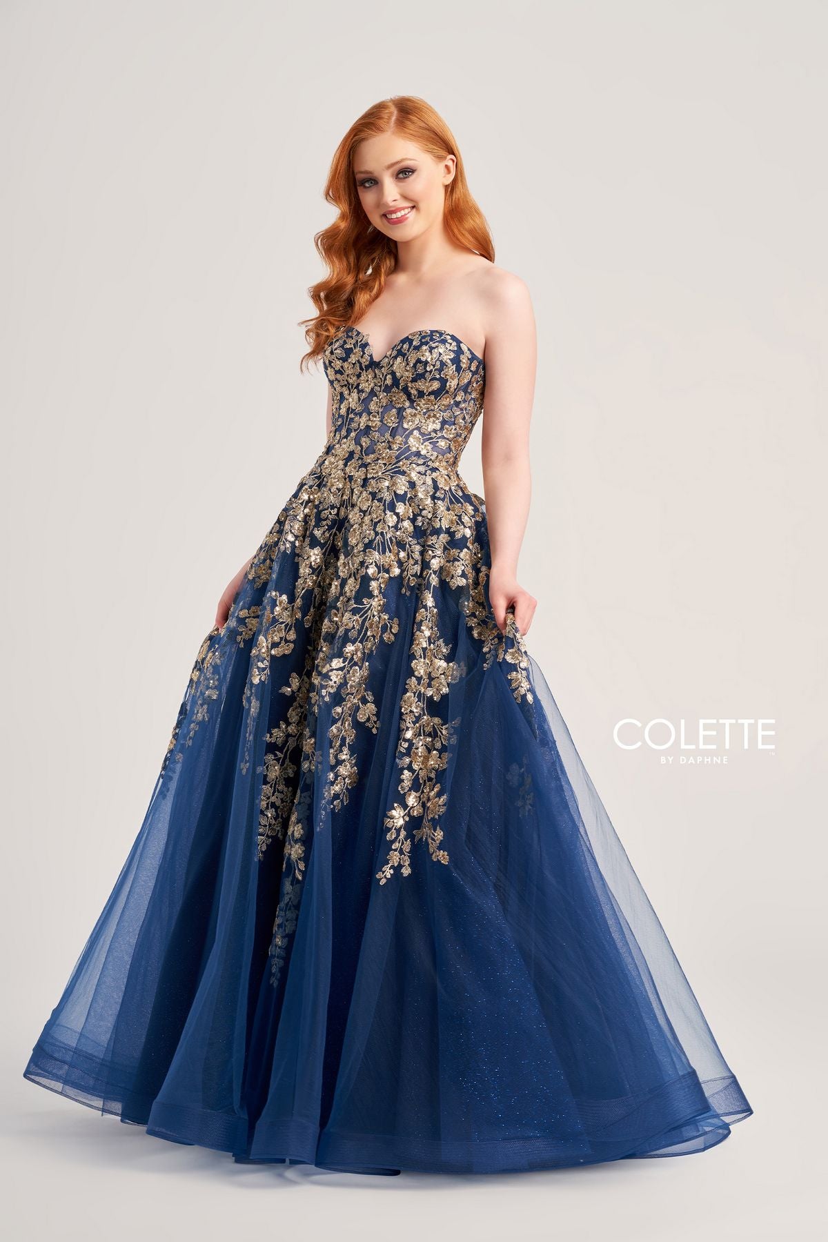 Navy Blue Gold Top Dress Gold-Beaded Long Navy Faviana Prom Dress PromGirl Navy/Gold Navy Blue Gold Top Dress Gold-Beaded Long Navy Faviana Prom Dress PromGirl Navy/Gold