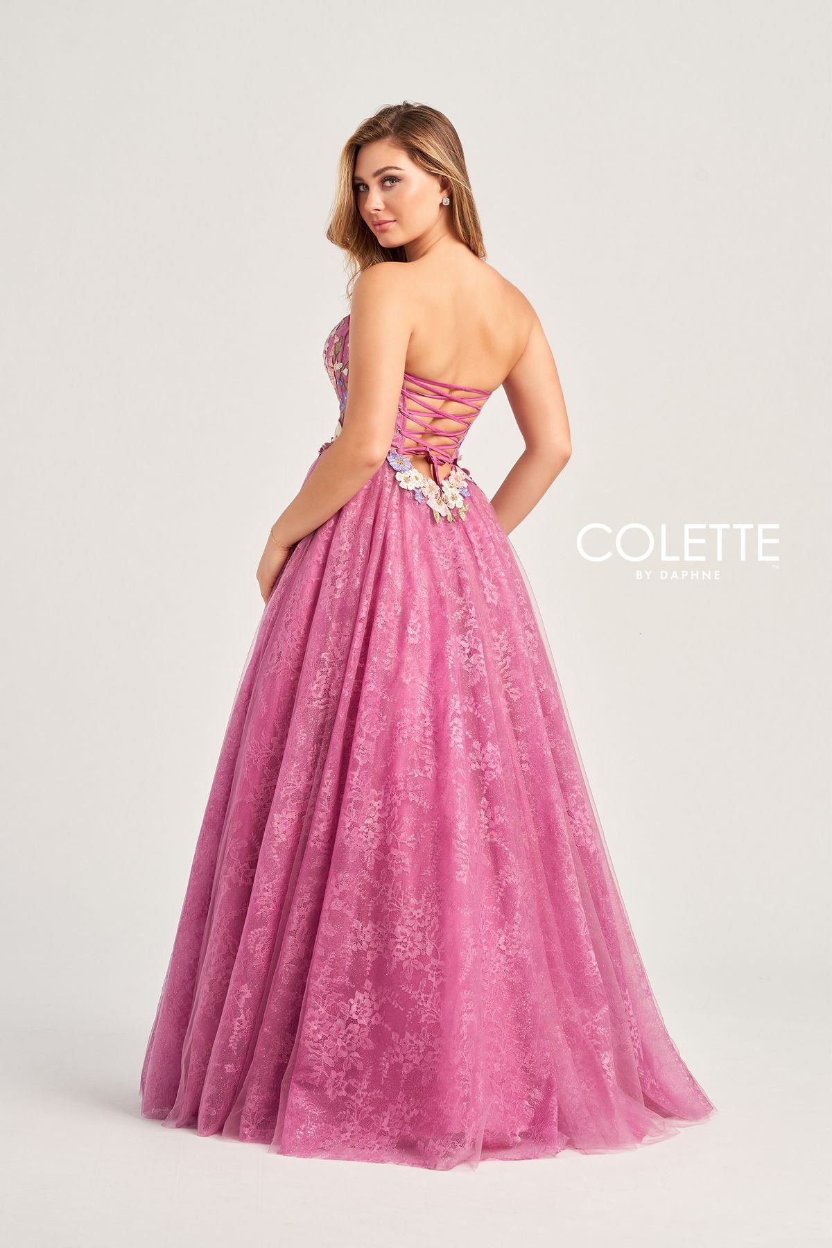 Colette CL5153 Long Formal Glitter Prom Ball Gown