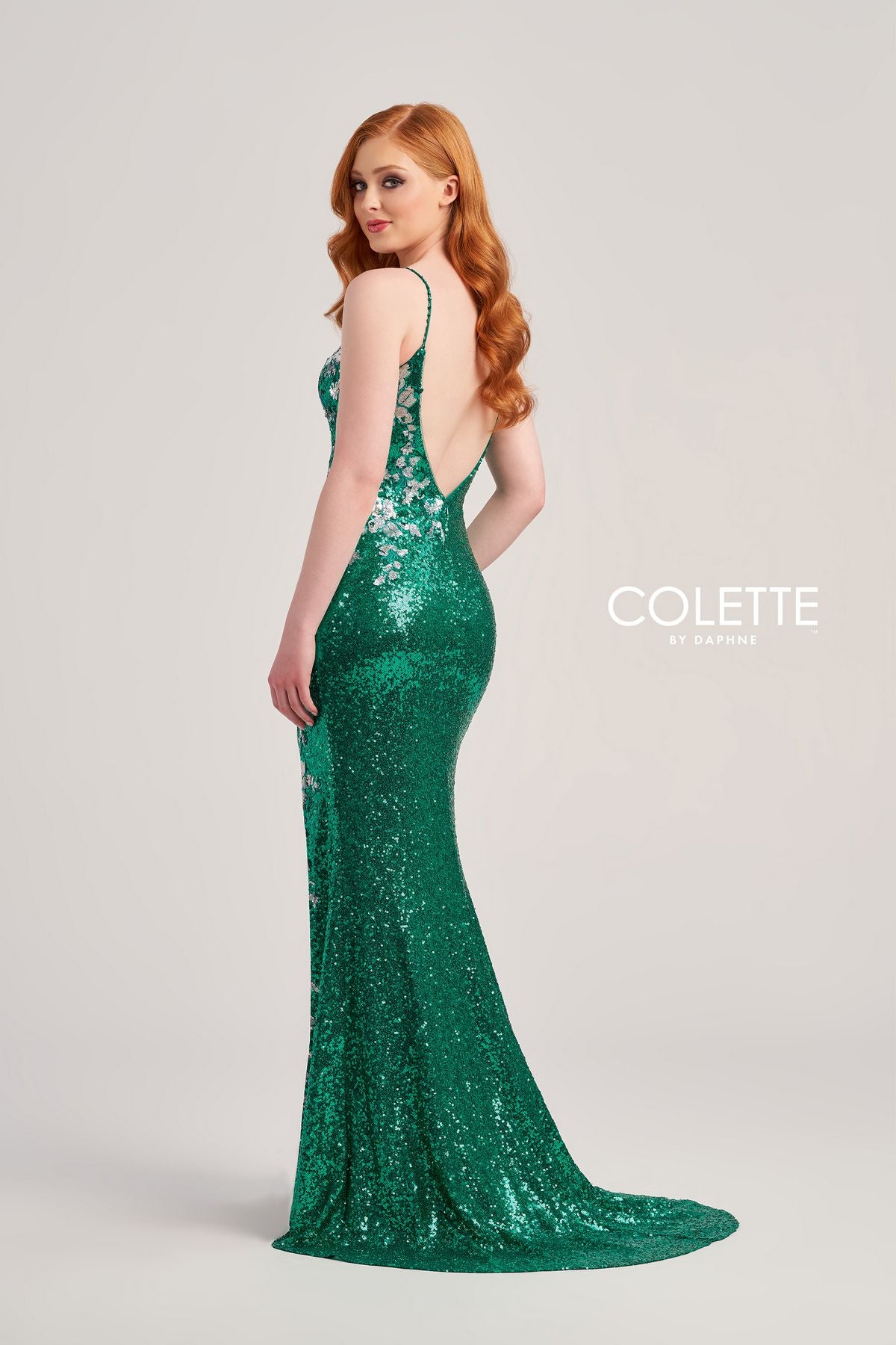Colette CL5196 Long Sequin Formal Long Prom Dress