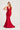 Prom Dresses Halter Long Formal Fitted Prom Dress Burgundy