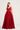 Prom Dresses Applique Long Formal Prom Rosette Ball Gown Cranberry