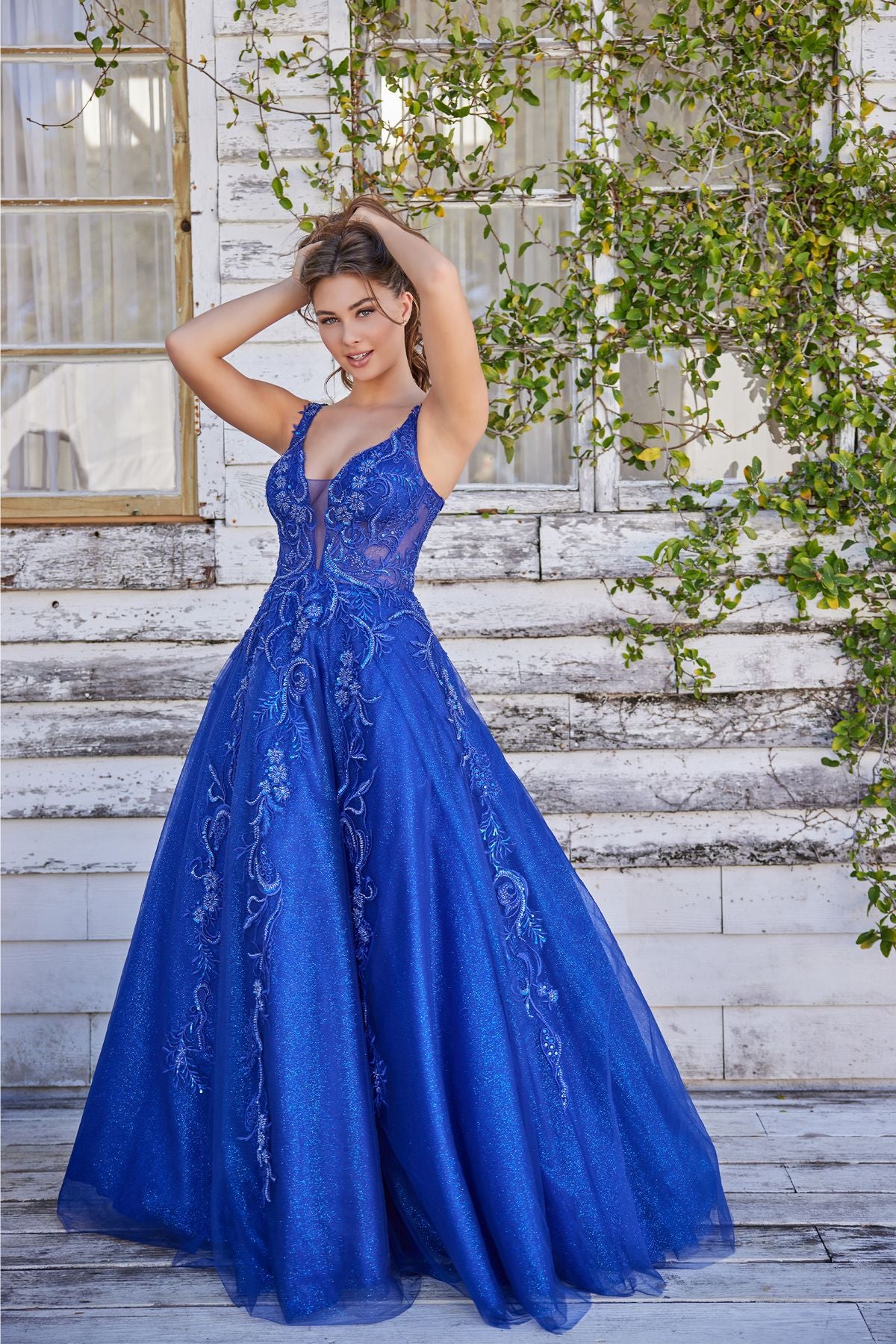 Orange Colette CL5261 Glitter Long Formal Sequin Prom Dress for $629.99