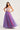 Prom Dresses Formal Long Floral Applique Prom Ball Gown Purple/Multi